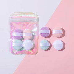 Mini Finger Puff Set | Professional Cosmetic Sponge for Concealer and Foundation detail view