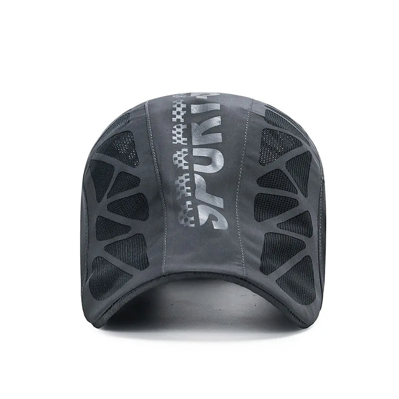 Summer Sport Alphabet Hat | Breathable Mesh Sun Cap for Men alternate view