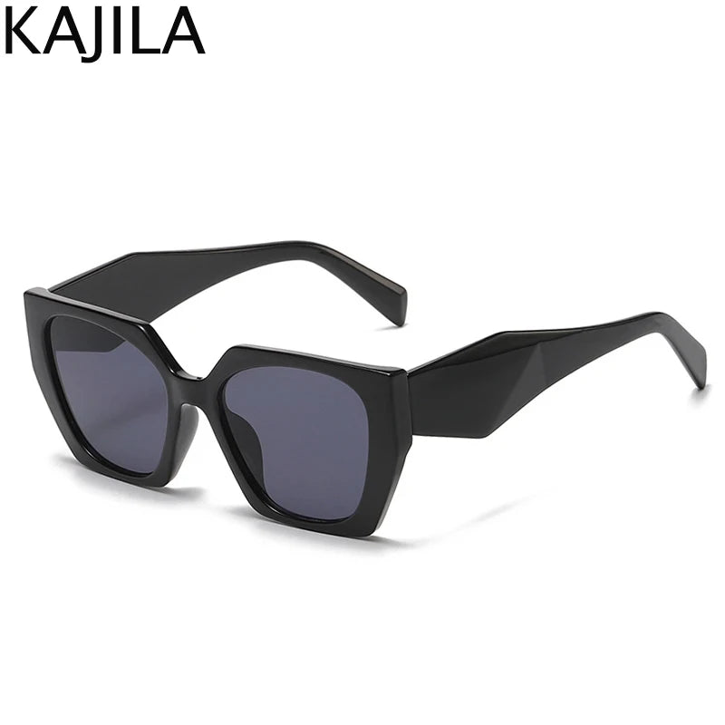 Cat Eye UV400 Square Punk Sunglasses lifestyle view