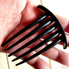 5/7 Teeth Plastic Hair Clip for Women Vintage Hair Combs Magic Comb Hair Clips Korean Styling Tools Creative Headwear Black Gift
