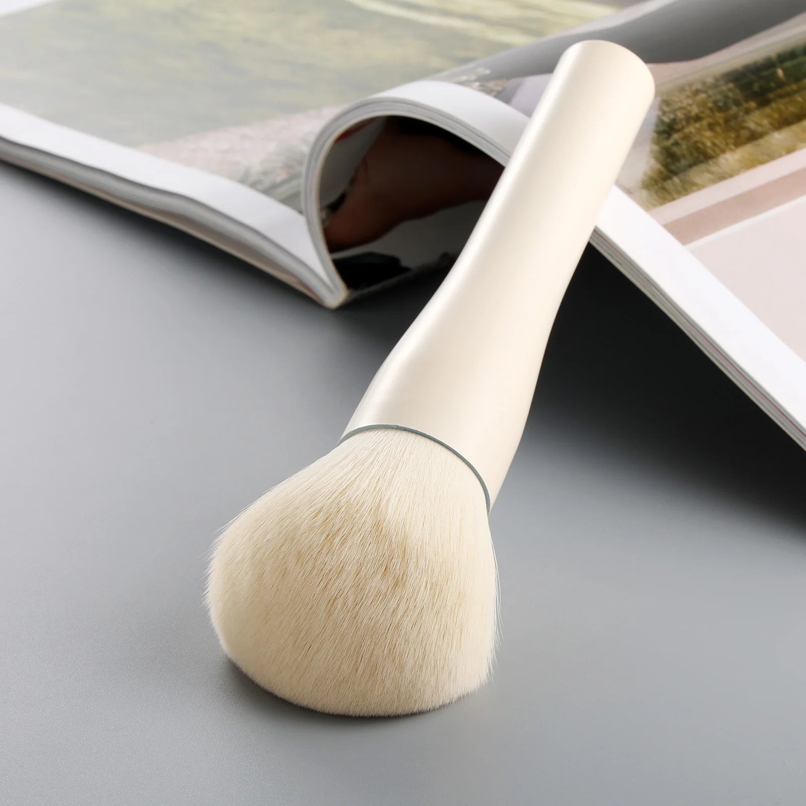 Large Fluffy Powder Brush | Professional Synthetic Bristles for All Skin Types alternate view