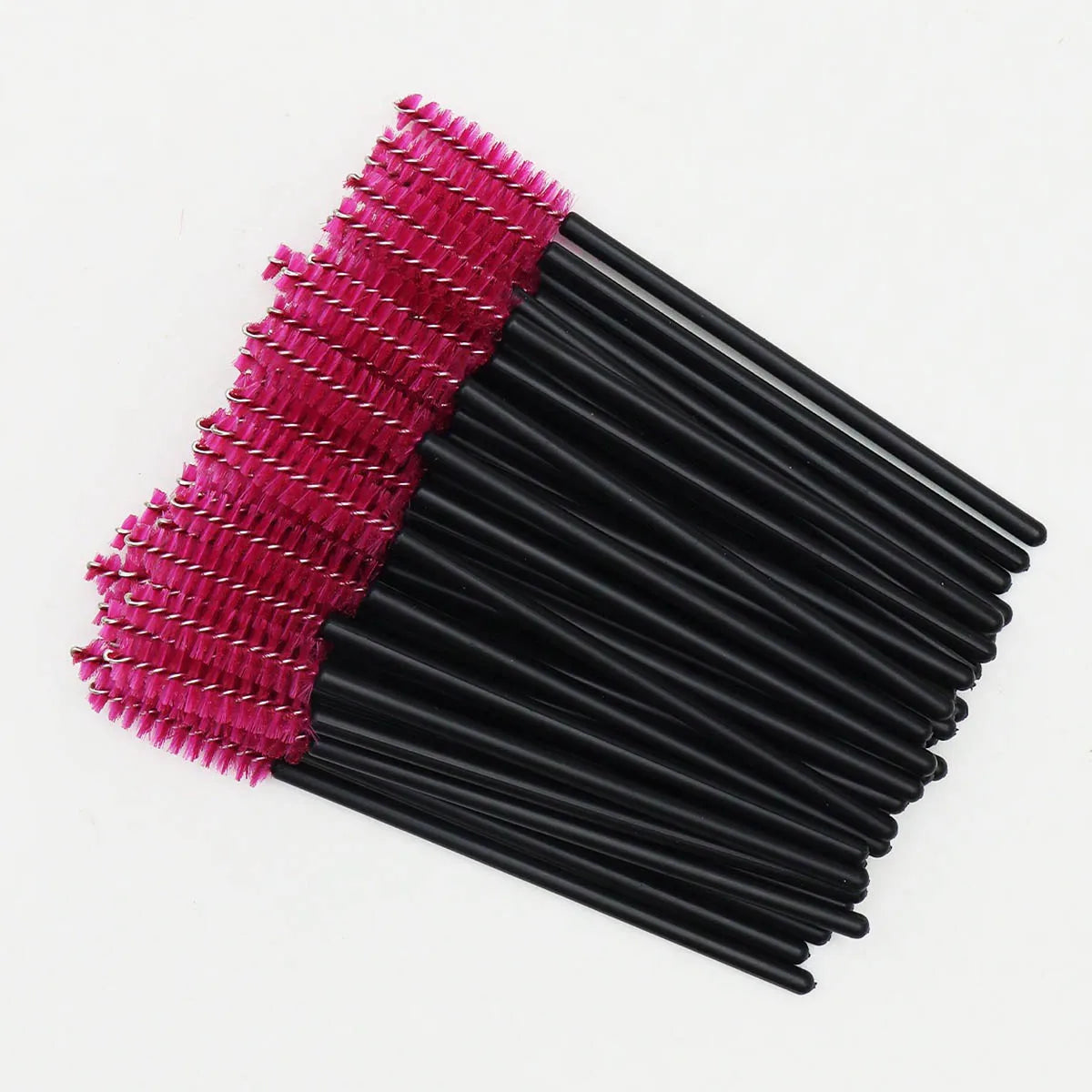 50Pcs Crystal Eyelashes Brush Comb Disposable Eye Lashes Extension Mascara Wands Ma additional angle