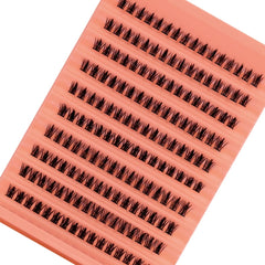 Wispy Individual Lash Clusters D Curl DIY At Home Lash Extension Clusters Soft Lightweig detail view