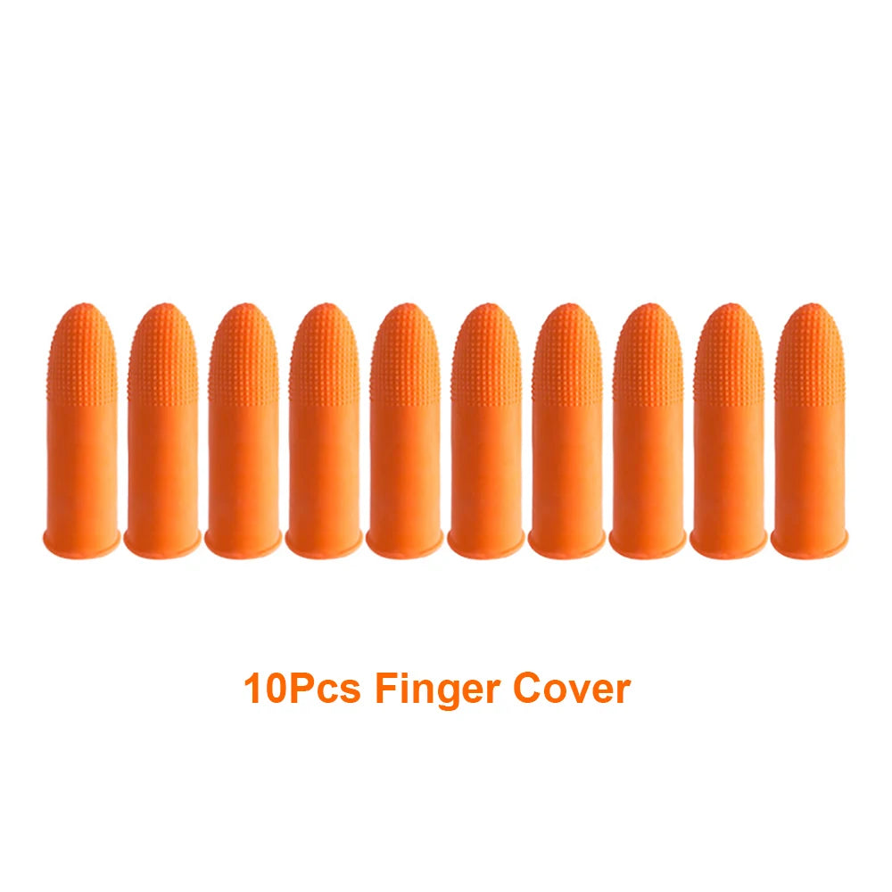 Silicone world 1 Set Silicone Finger Protector With Blade Fruits Vegetable Thumb Knife close-up view