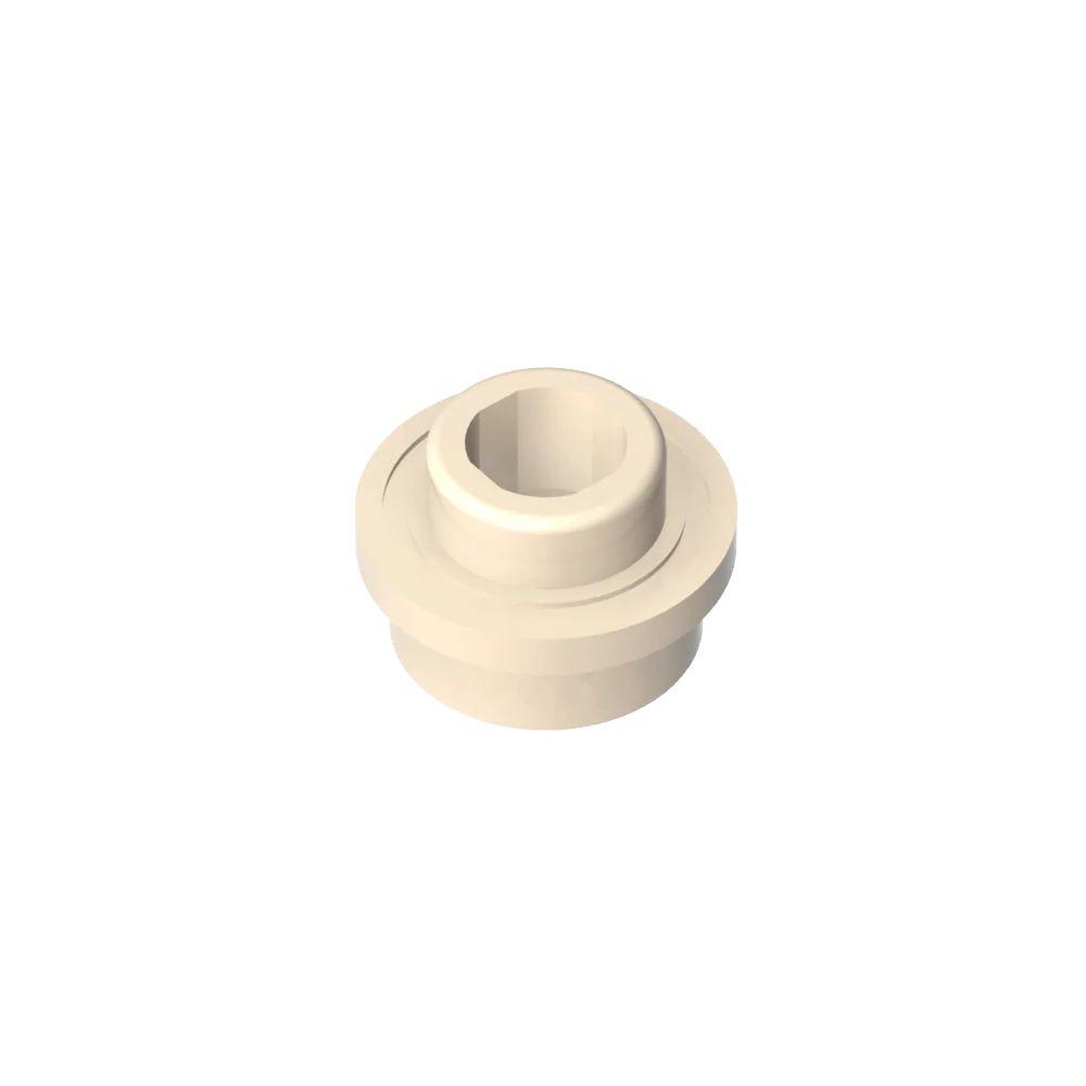 Gobricks GDS-603 PL.ROUND 1X1 W. THROUGHG. HOLE | Compatible Building Brick alternate view