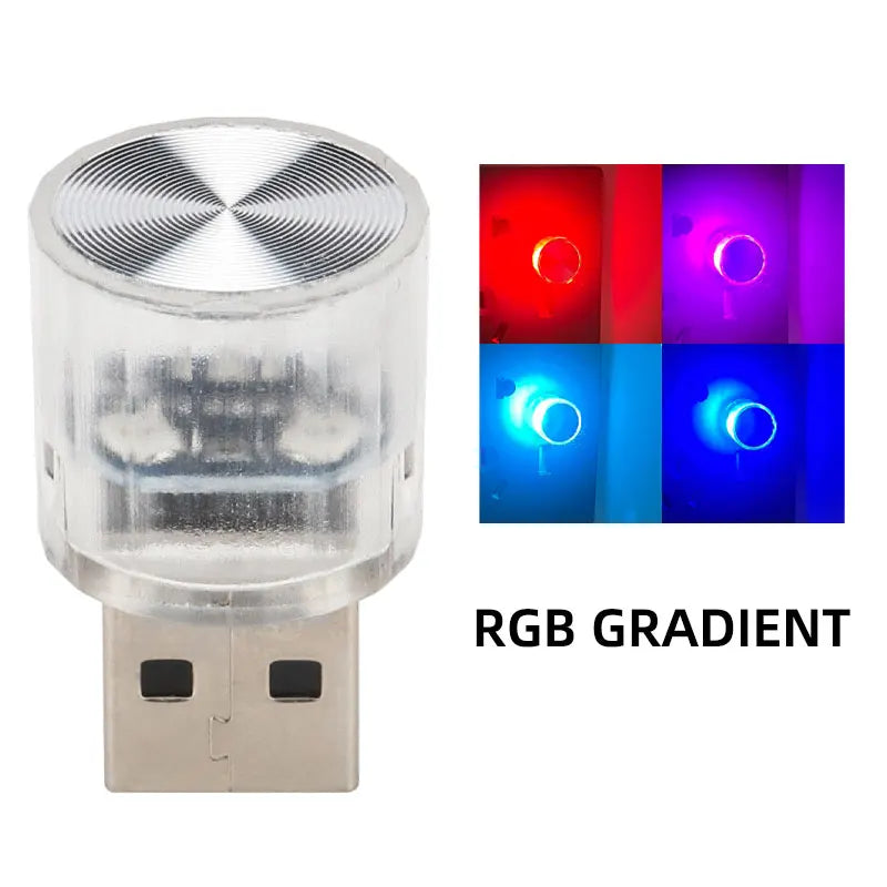 Mini USB RGB Night Light | Interior Ambient LED Decorative Lamp alternate view