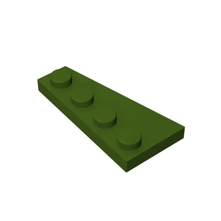 Gobricks GDS-549 Wedge Plate 4 x 2 Right | Building Block for Compatible DIY Sets additional angle