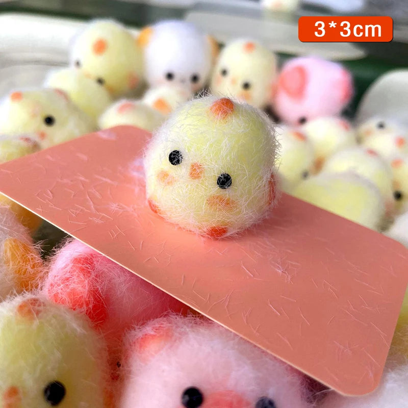 Kawaii Sticky Squishy Mini Chick Pig Dog Stress Relief Toy Cute Animal Relief Squee additional angle