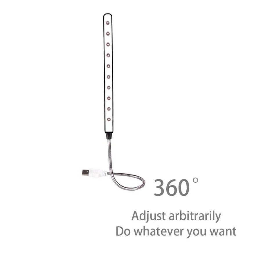 5V LED Book Light Flexible Reading Lamp | Portable USB Desk Light for Bedroom Decor a lifestyle view