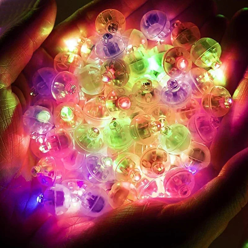 LED Balloon Light Colorful Flashing Luminous Tumbler Ball Lamp Lantern Light Christ additional angle