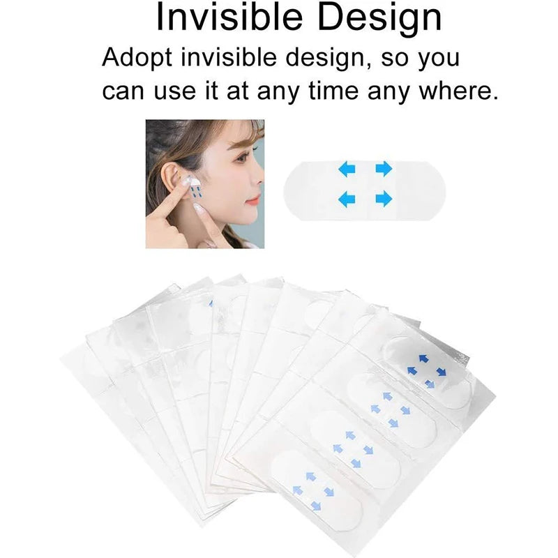 Waterproof V Face Makeup Tape | Invisible Lifting Stickers for Instant Chin Lift lifestyle view