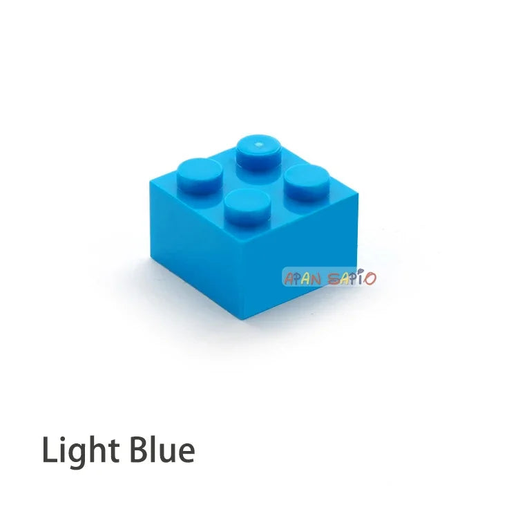 60pcs DIY Building Blocks Thick Figures Bricks 2x2 Dots | Educational Creative Toy for C detail view
