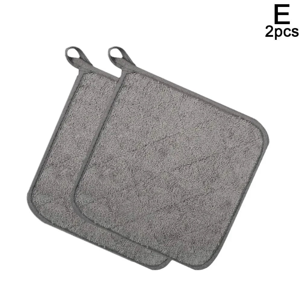 Thickened Cotton Square Placemat | Heat Resistant Table Mat for Dining Table alternate view