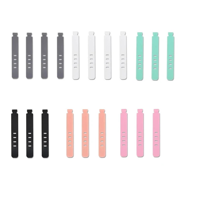 20pcs Cable Organizer Ties Clip Charger Cord Management Silicone Wire Manager Mouse E alternate view