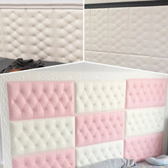 Anti-collision Foam Wallpaper Bedside Sticker | Self-adhesive Soft 3D Wall Padding for Children's Ro