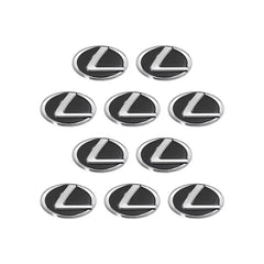 14/15MM Car Remote Key Sticker Aluminum Emblem Decoration Decal For Lexus