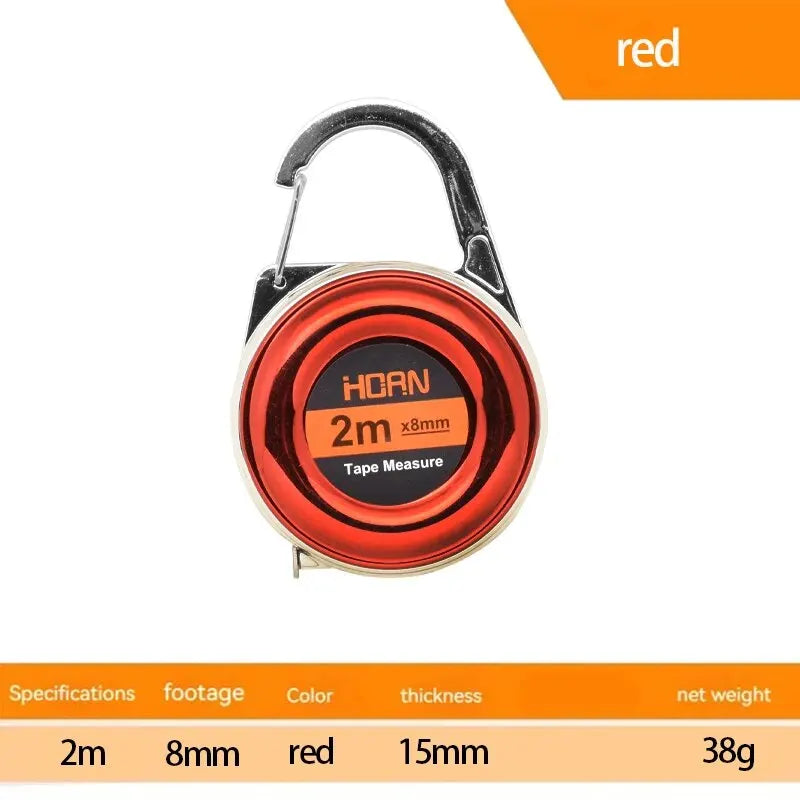 Mini Keychain Tape Measure | Portable 2m Steel Tape Ruler lifestyle view