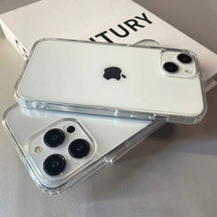 Transparent Soft Acrylic Phone Case For iPhone