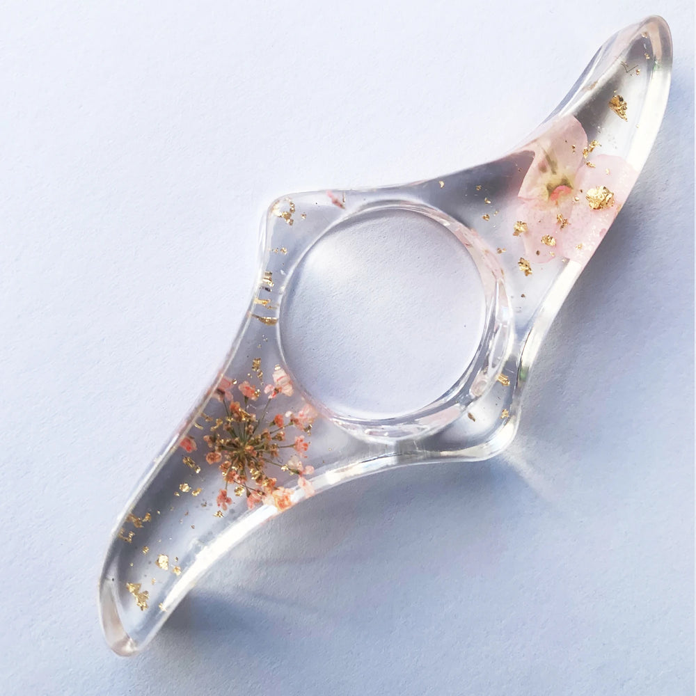 Finger Ring Bookmark, Resin Bookmark, Book Stand, Creative Thumb Bookshelf, Thumb Pag alternate view
