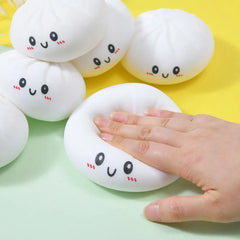 Colorful Dumpling Squishes Stress Balls | Fidget Sensory Toys close-up view