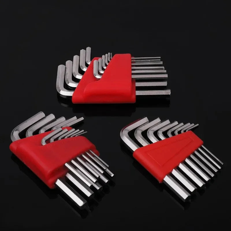5/8/11 Pcs Metric Allen Wrench Set | Chrome Vanadium Steel Short Arm Hex Key Kit for lifestyle view