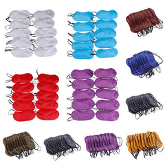 Silk Sleep Eye Mask Set | Light Blocking Padded Blindfold for Travel and Home detail view