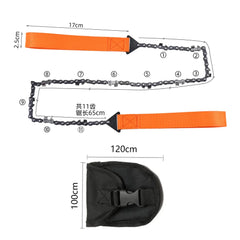 Portable Hand-Drawn Wire Saw | Outdoor Survival Chain Saw Tool detail view