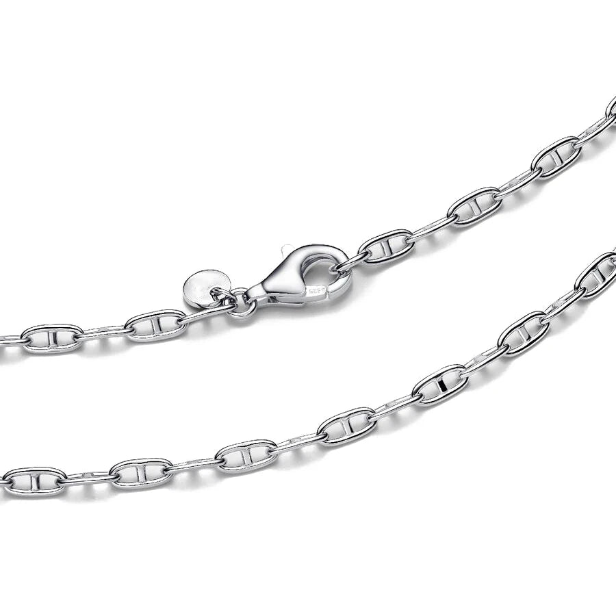 Classic Versatile Pendants Necklace Original 925 Sterling Silver 18K Gold Plated Necklac detail view