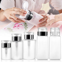 60/150/180/250ml Empty Pump Dispenser UV Gel Polish Clean Remover Bottle alternate view