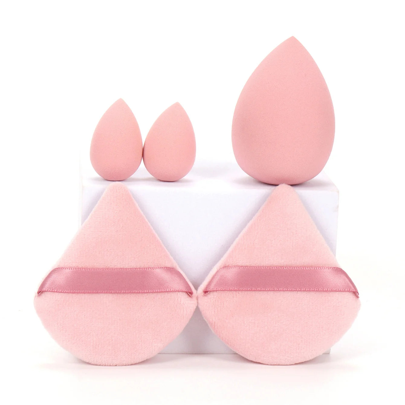5Pcs Professional Makeup Sponge Set | Soft Polyurethane Foundation Blenders for Flawl alternate view