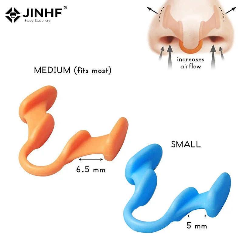 Soft Anti Snoring Nasal Dilator | Sleep Aid Nose Clip for Better Breathing lifestyle view