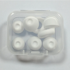 Noise Cancelling Earplugs Silicone Soft Reusable Waterproof for Sleeping Swimming Stud close-up view