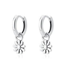 2026 New 925 Sterling Silver Cross Drop Earrings Gold Plated Fashion Jewelry for Women close-up view