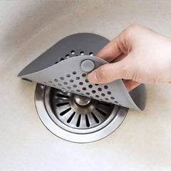 Hair Filter Shower Drain Plug Kitchen Sink Strainer Bathtub Shower Floor Drain Stopper close-up view