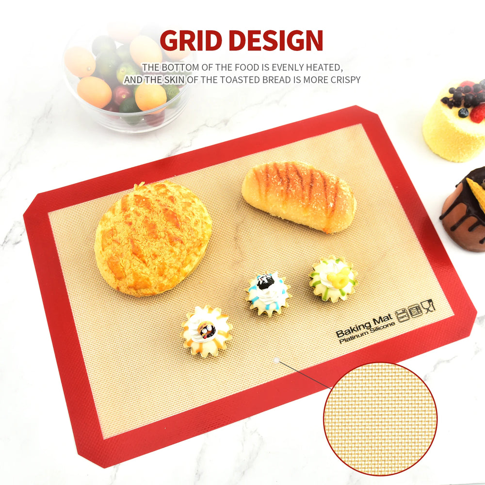 Silicone Baking Mat | Non Stick Heat Resistant Board for Kneading and Rolling lifestyle view