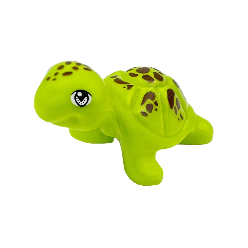 Marine Animal Building Blocks Set | Crocodile Whale Shark Octopus Snake Dinosaur Toys detail view