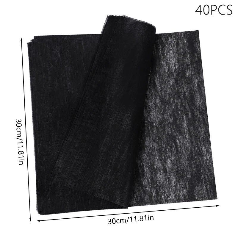 40Pcs 30*30CM Tissue Paper Flower Gift Wrapping Craft Paper Scrapbooking Paper Wedding B detail view