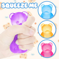 Gummy Bear Squishy Stress Ball | Sugar Filled Ultra Soft Decompression Toy alternate view