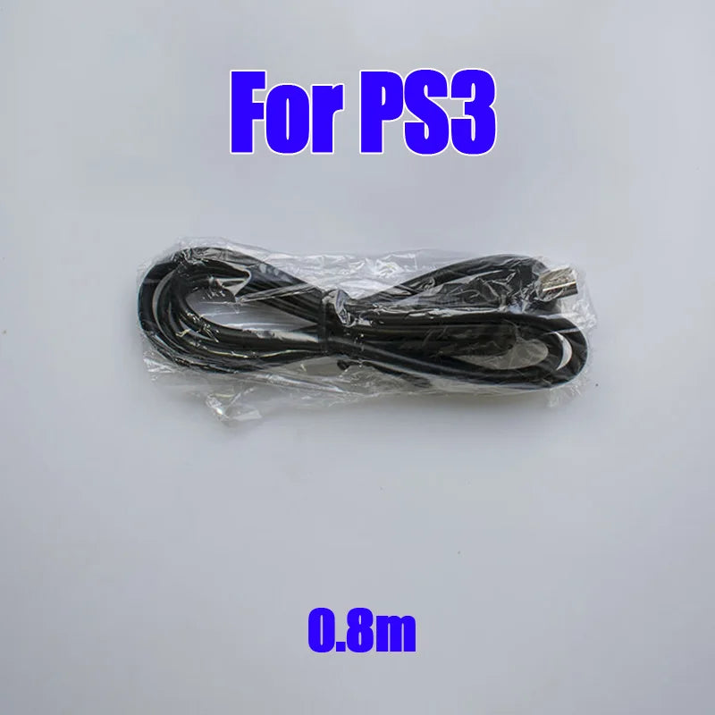 PS3 Controller Charging Cable | USB Power Cord for Sony PlayStation 3 additional angle