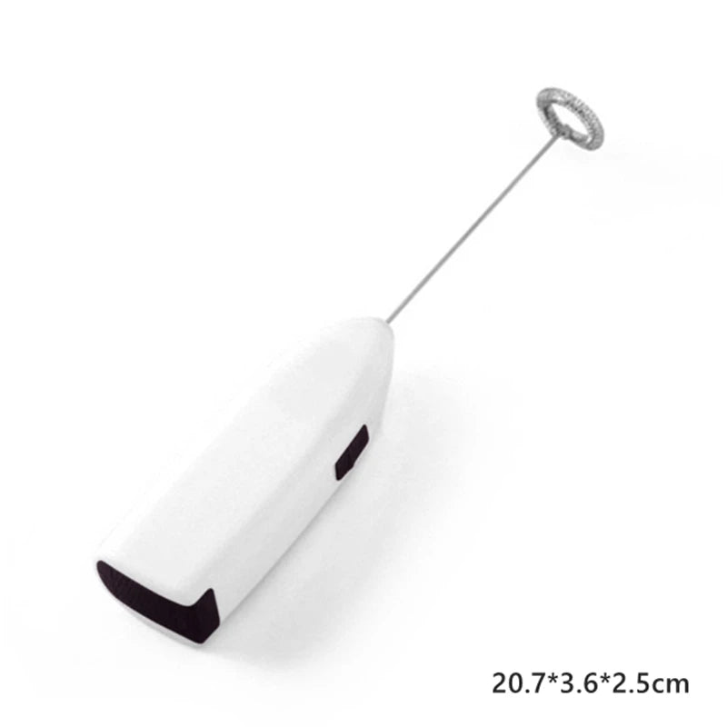Mini Electric Egg Beater | Handheld Milk Frother and Coffee Whisk detail view