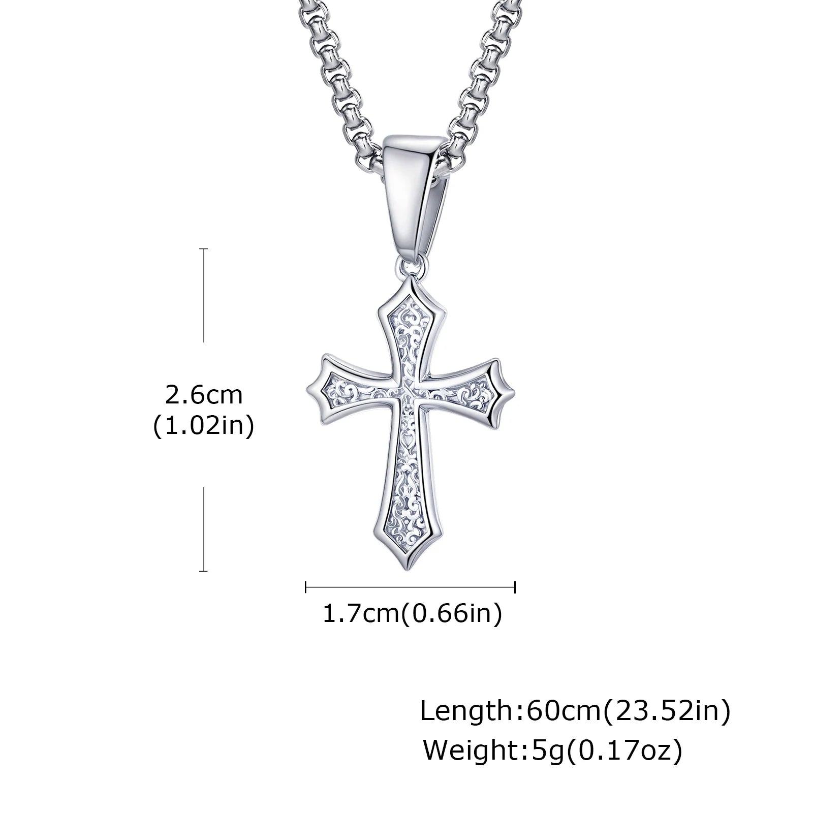 Men's Silver Color Geometric Pendant Necklace, Non Fading Stainless Steel Compass Nec lifestyle view
