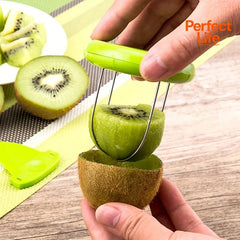 Fast Fruit Kiwi Cutter Peeler Slicer Kitchen detail view