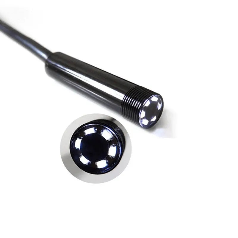 Flexible Endoscope Camera 5.5mm | Mini Industrial Borescope for Android Phone and PC lifestyle view