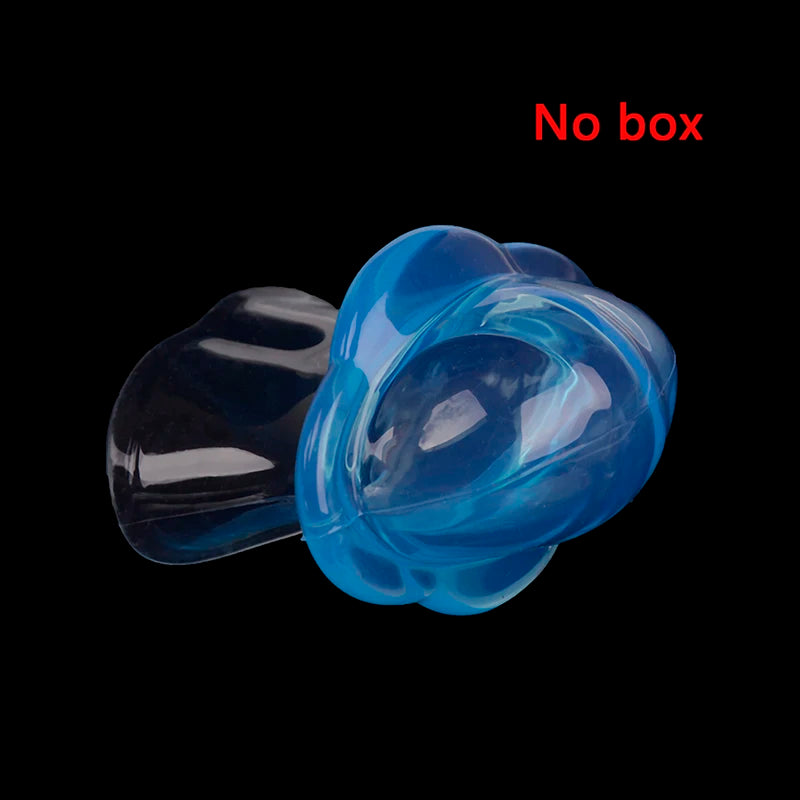 Anti Snoring Tongue Device | Silicone Sleep Apnea Aid Stop Snore Sleeve Blue detail view