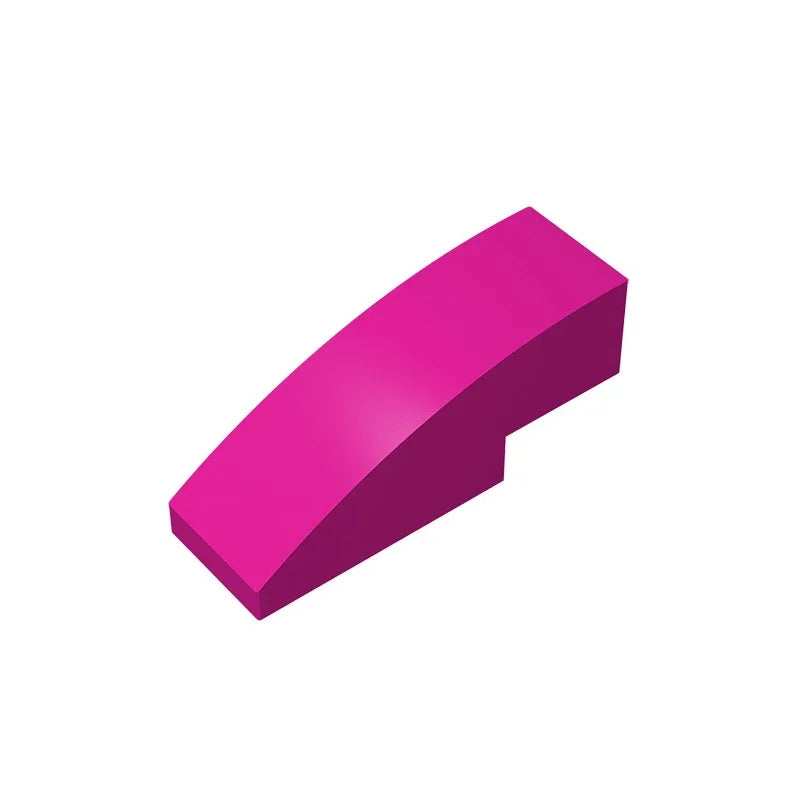 Gobricks GDS-657 Slope, Curved 3 x 1 | Compatible Building Block for Creative Constru lifestyle view
