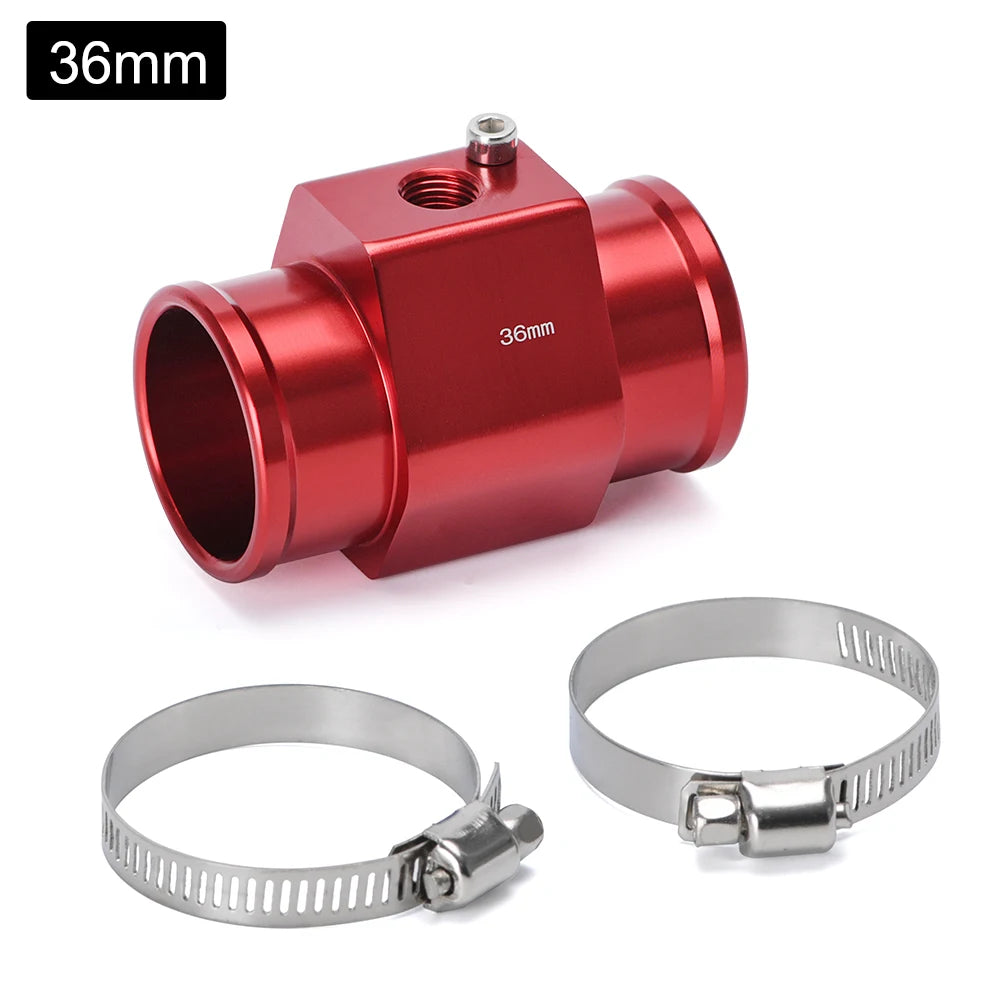 Aluminum Water Temperature Sensor Adapter 28-40mm Hose