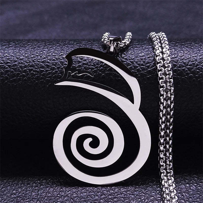Dai Ko Myo Stainless Steel Pendant Necklace | Gold Color Master Reiki Symbol Jewelry alternate view