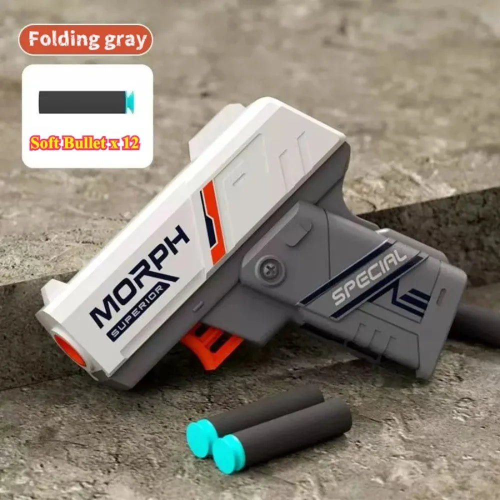 Mini Soft Bullet Toy Gun | Outdoor Sport Shooting Game for Stress Relief detail view