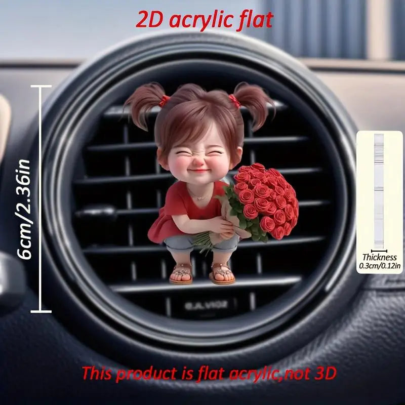 Car Vent Clip Air Freshener Jasmine Scent detail view