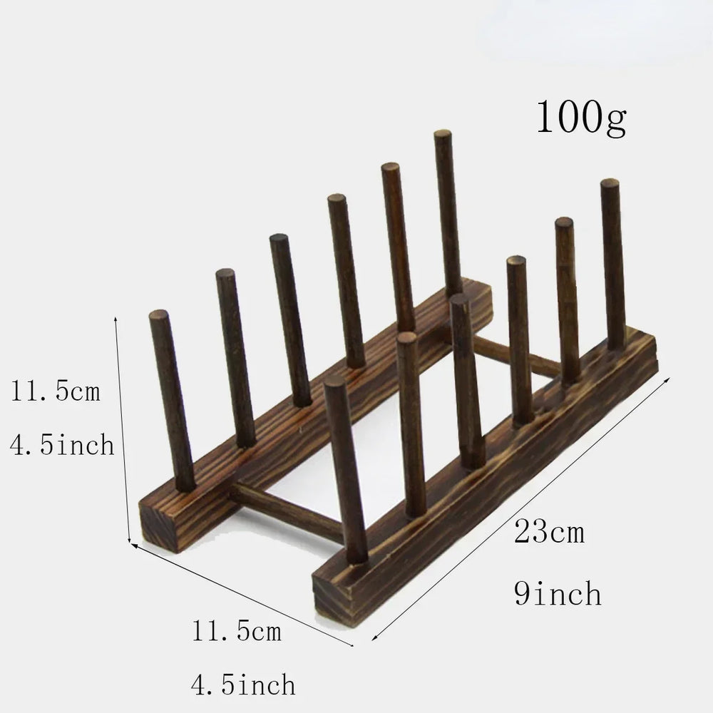 Stand Plate Dish Drying Rack Pot Lid Racks Kitchen Organizer Drying Cups Display Shel alternate view